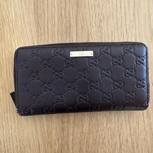 Gucci Guccissima Long wallet
